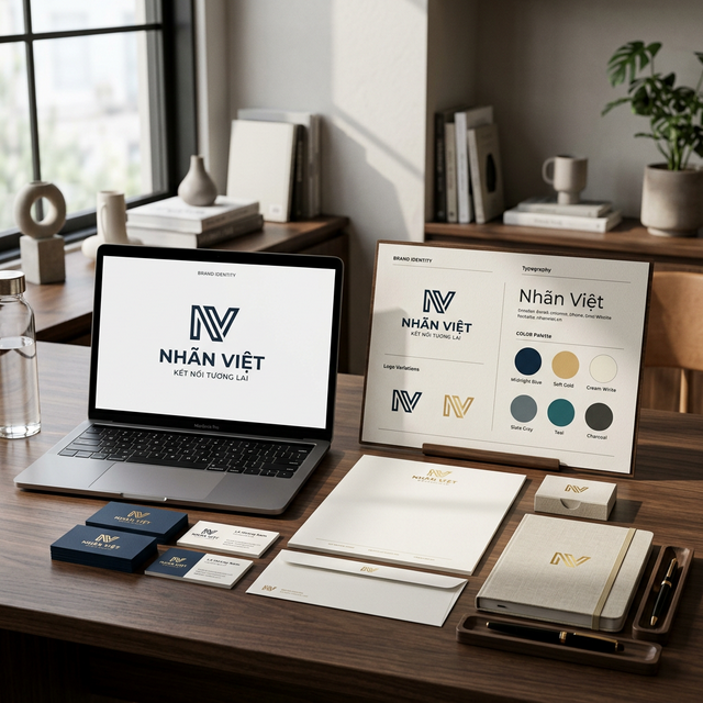 Quy trình xây dựng bộ nhận diện thương hiệu chuyên nghiệp