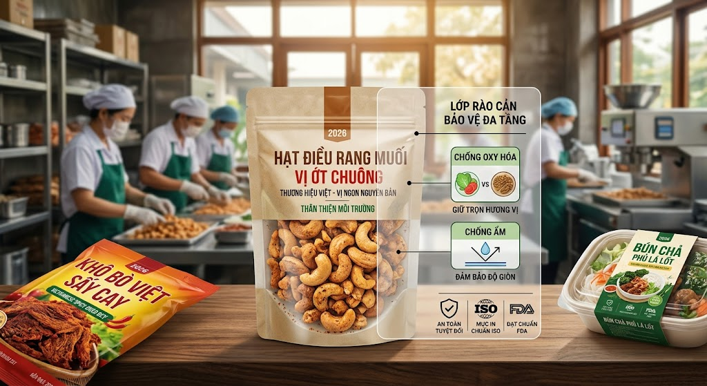 Chất liệu bao bì và rào cản bảo vệ thực phẩm 2026