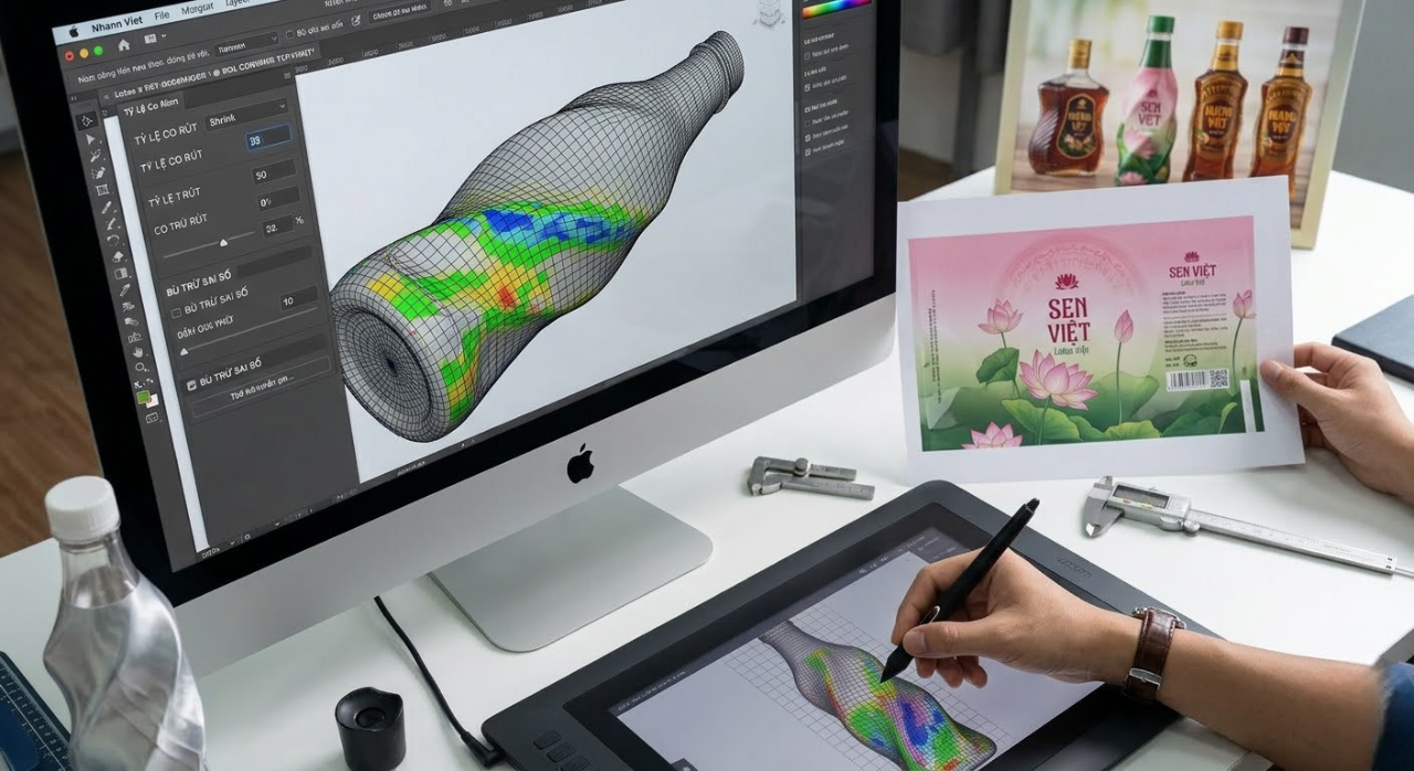 Quy trình in và gia công màng co chuyên nghiệp tại Nhãn Việt