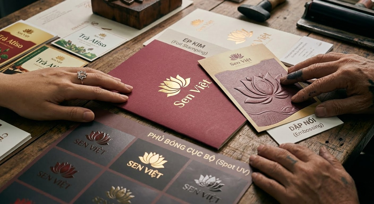 Các kỹ thuật gia công sau in chuyên nghiệp