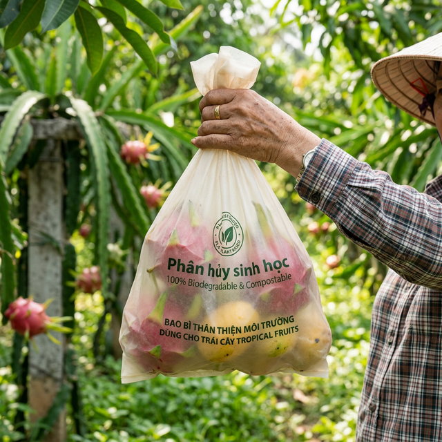 Màng nhựa sinh học phân hủy hoàn toàn cho nông nghiệp Việt Nam